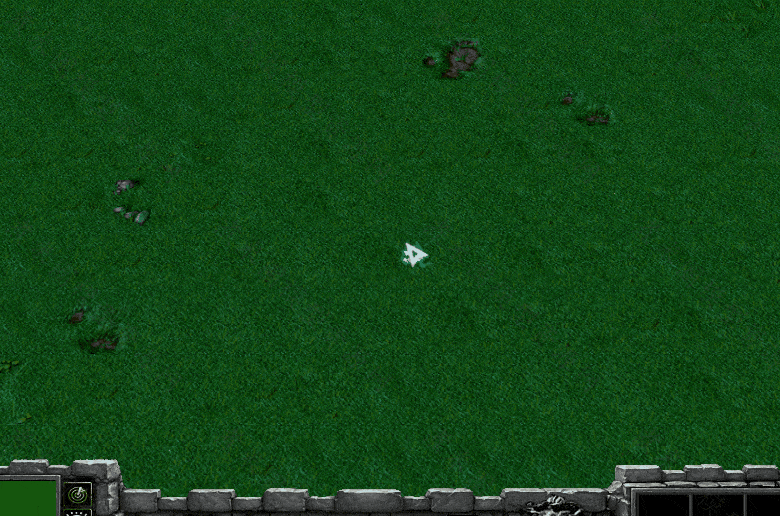 白色荧光鼠标滑动带粒子效果.gif