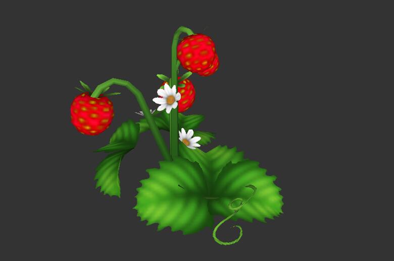 草莓、蛇果-高清模型.jpg