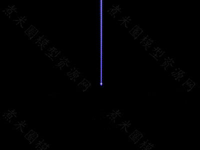 可持续的太空粒子炮-白色荧光柱.gif