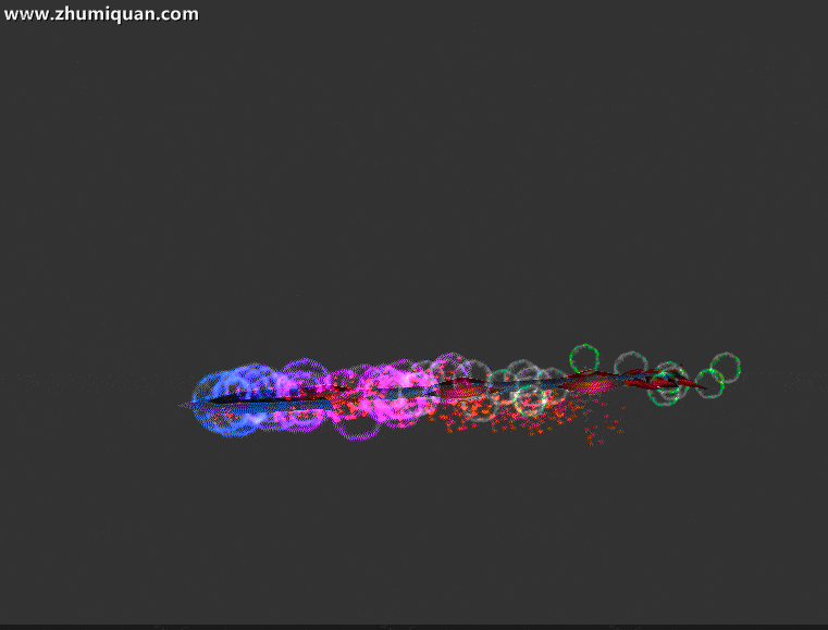 彩色泡泡箭.gif
