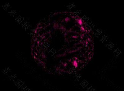 粉红色包围球.gif