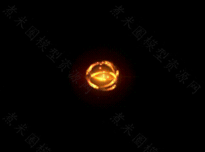 黄色多球环绕.gif