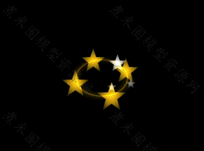 旋转五角星.gif