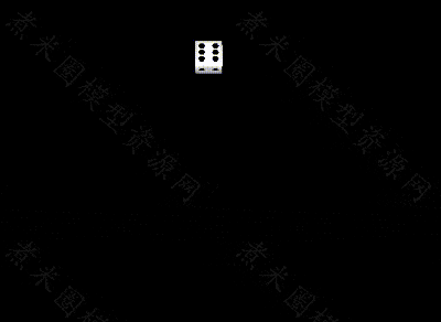 4种高处掉落的骰子模型.gif