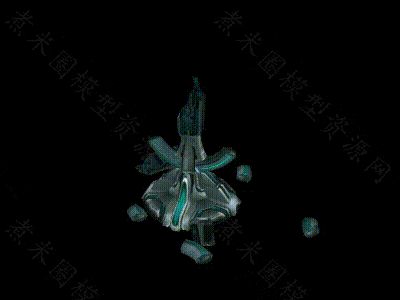 高等科技、科幻磁能塔.gif