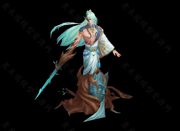 树妖剑魂-煮米圈魔兽模型资源网