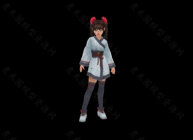 红花发箍、双马尾5岁小女孩.jpg
