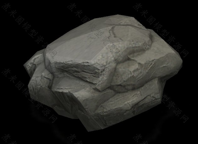 不规则暗光灰色岩石.jpg