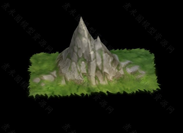 卡通风格的方格场景布置、地堡尖峰.jpg