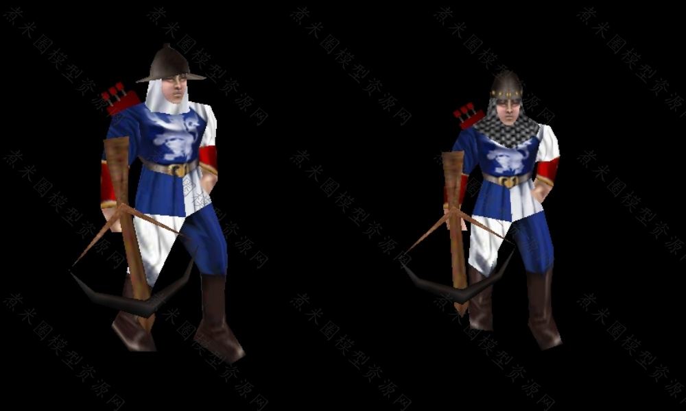 神箭手、弓弩手、英雄无敌3模型.jpg
