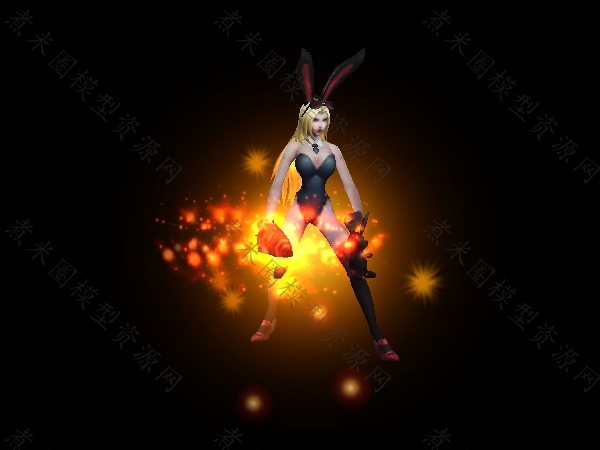 兔女郎战士守望者动作.jpg