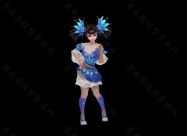 双马尾蓝衣服萝莉女孩.jpg