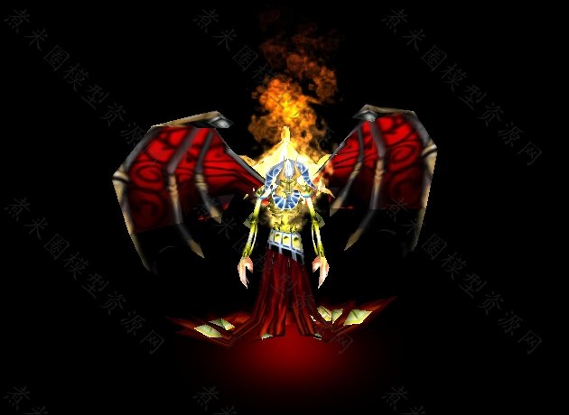 恐惧魔王翅膀的巫妖克尔苏加德.jpg
