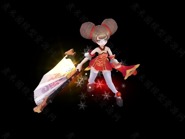 拿着扇子的小女孩萝莉丸子守望者玛维·影歌动作.jpg