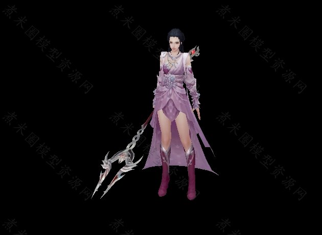 长枪紫色衣服魔法阵女剑士.jpg