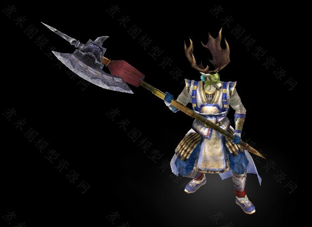鹿力大仙、长斧战士.jpg