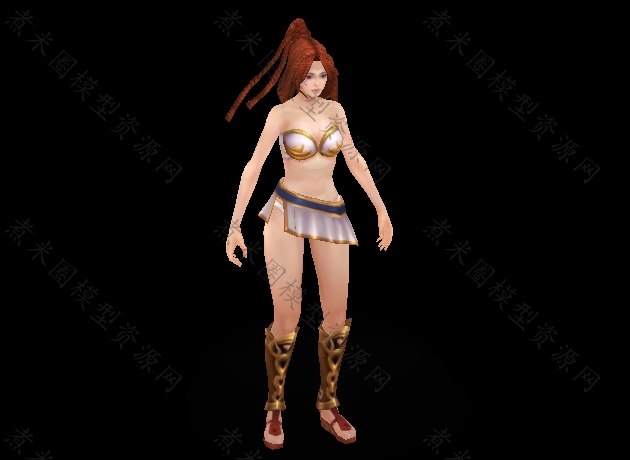 棕色头发泳装女战士.jpg