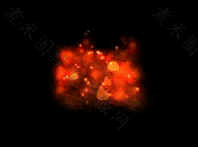 熔岩地皮冒泡环境特效、正方形无火山岩纹理.gif