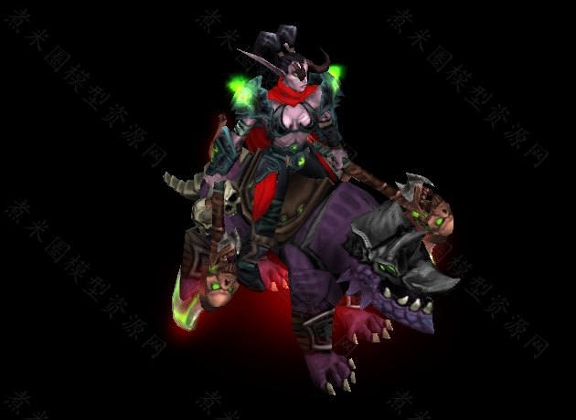 燃烧军团的骑镰兵、女恶魔猎手.jpg