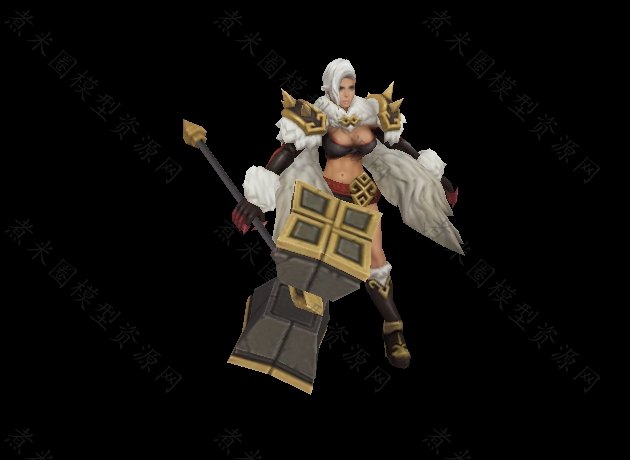 白发大锤女圣骑士钟无燕.jpg
