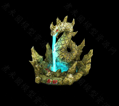娜迦龙池泉水.gif